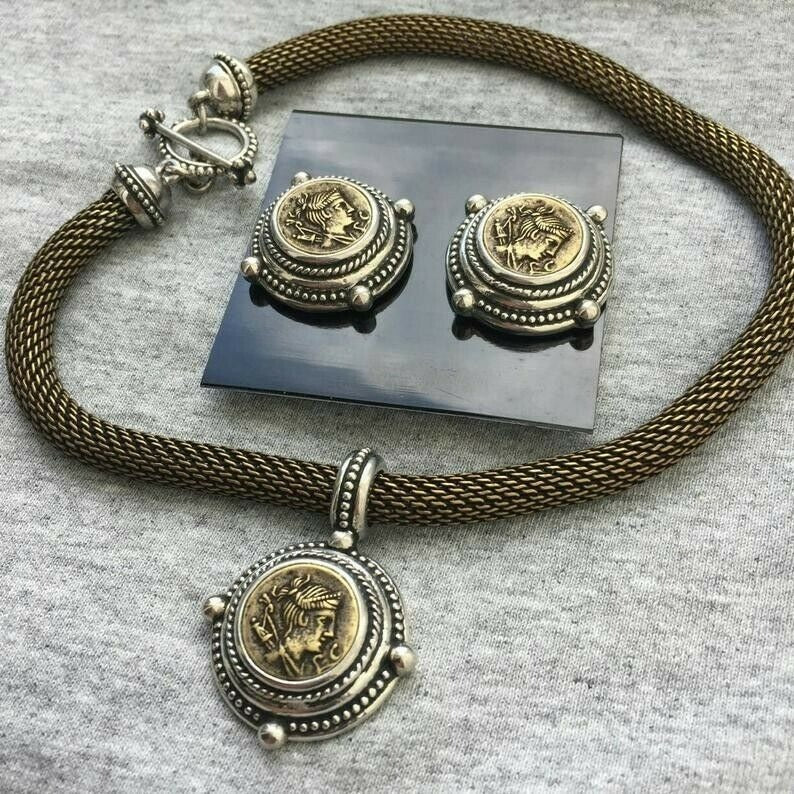 RARE 1980s One of a Kind offers Bronze NECKLACE