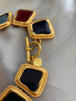 Rare! Anne Klein Enamel Necklace