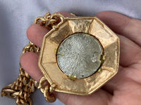 Vintage Roman coin necklace