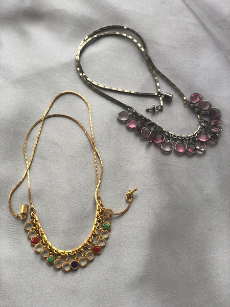 Two petite necklaces