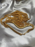 Vintage Crystal multi-strand loop Necklace