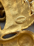 Vintage Signed Craft Pegasus Necklace