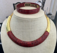 LES BERNARD Necklace Bracelet Set