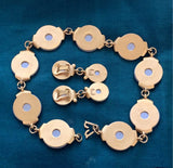 Art Deco Necklace Earrings set