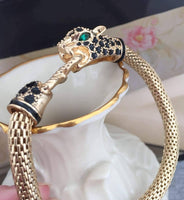 Duchess of Windsor Style Vintage Avon Panther Pave bracelet