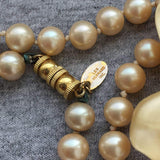 LES BERNARD HAND TIED PEARL NECKLACE
