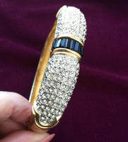 Vintage Pave Rhinestone Bracelet