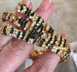 VTG Duchess of Windsor Style Panther Bracelet