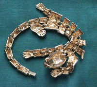 Reserved for Marcel Duchess of Windsor Style Panther Bracelet