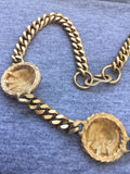 Anne Klein 3 Lion Head Necklace